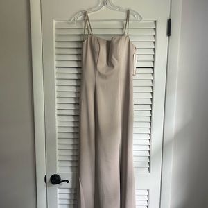 Floor length allure bridal bridesmaid gown